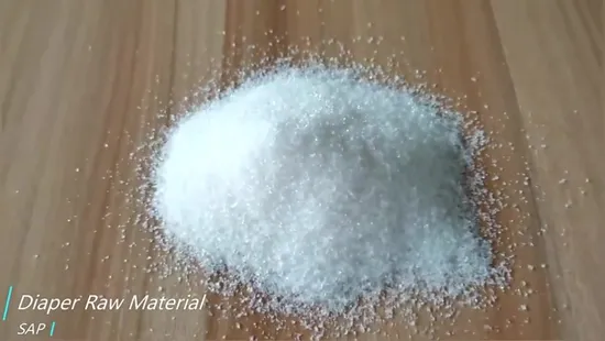 Tai Gk402 for Sanitary Napkin Sap Super Absorbent Polymer for Baby Diaper Tai 283 